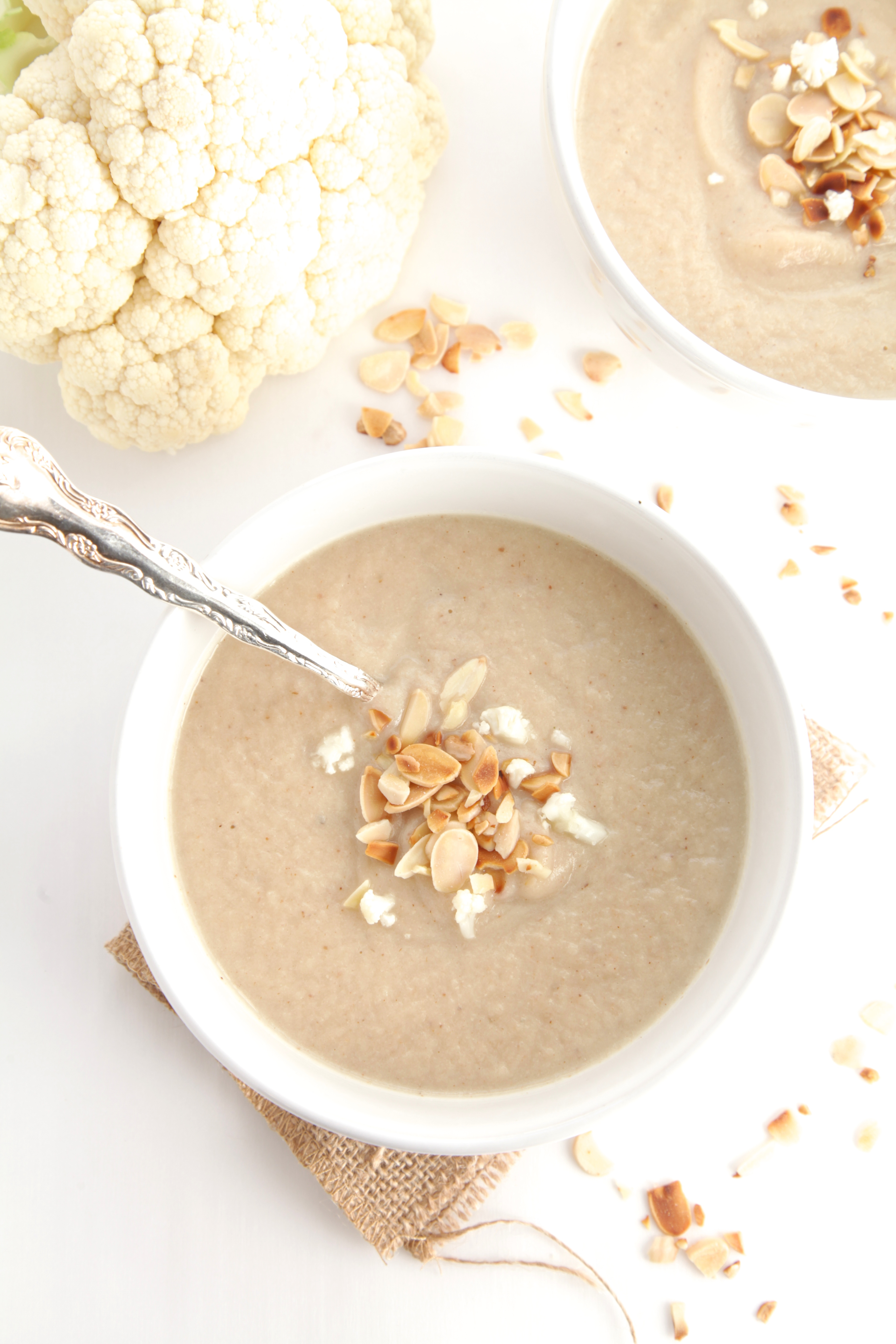 CREMA DE COLIFLOR ROSTIZADA - Yummy bite